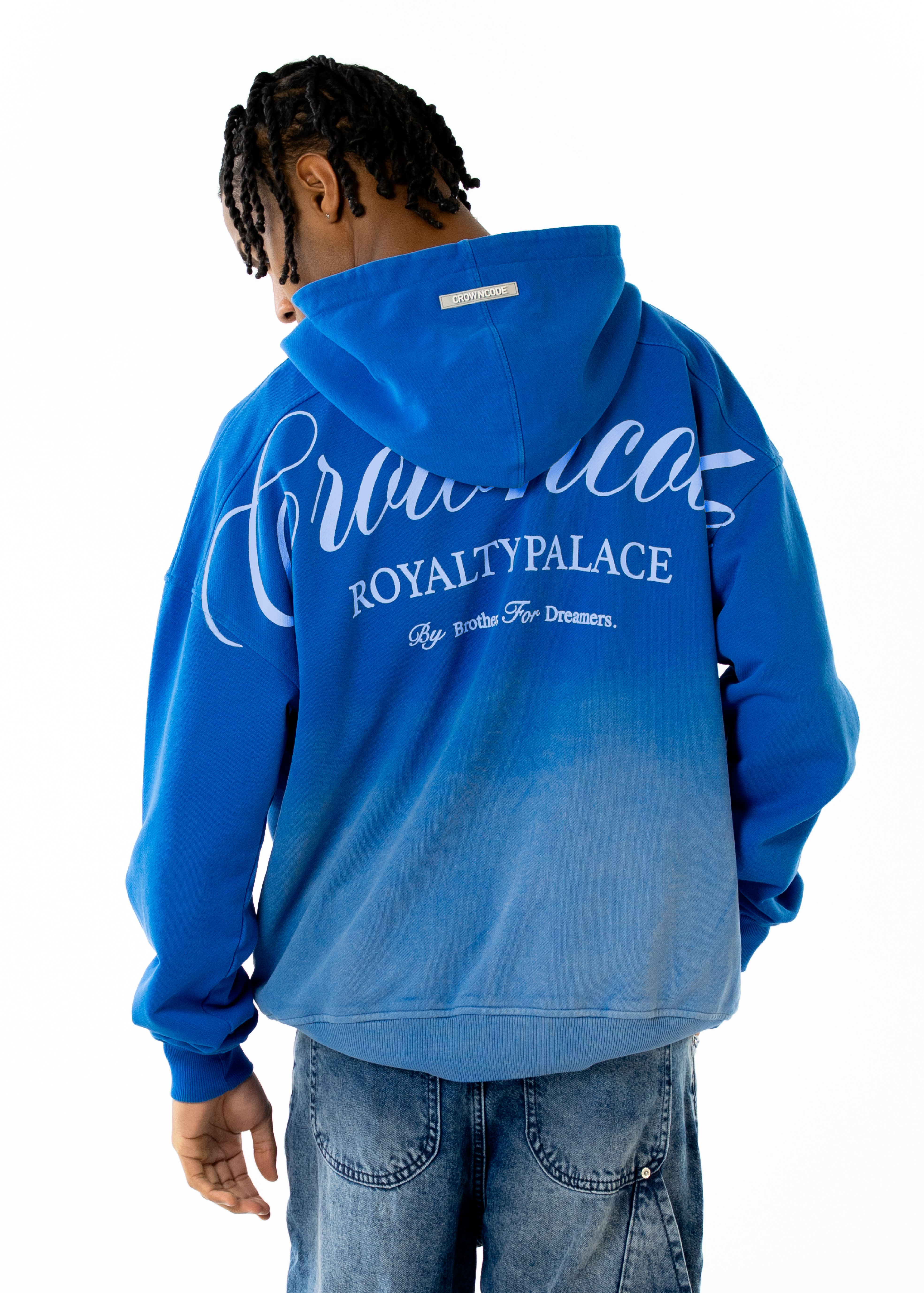 HOODIE SKYLINE - AZUL DEGRADE