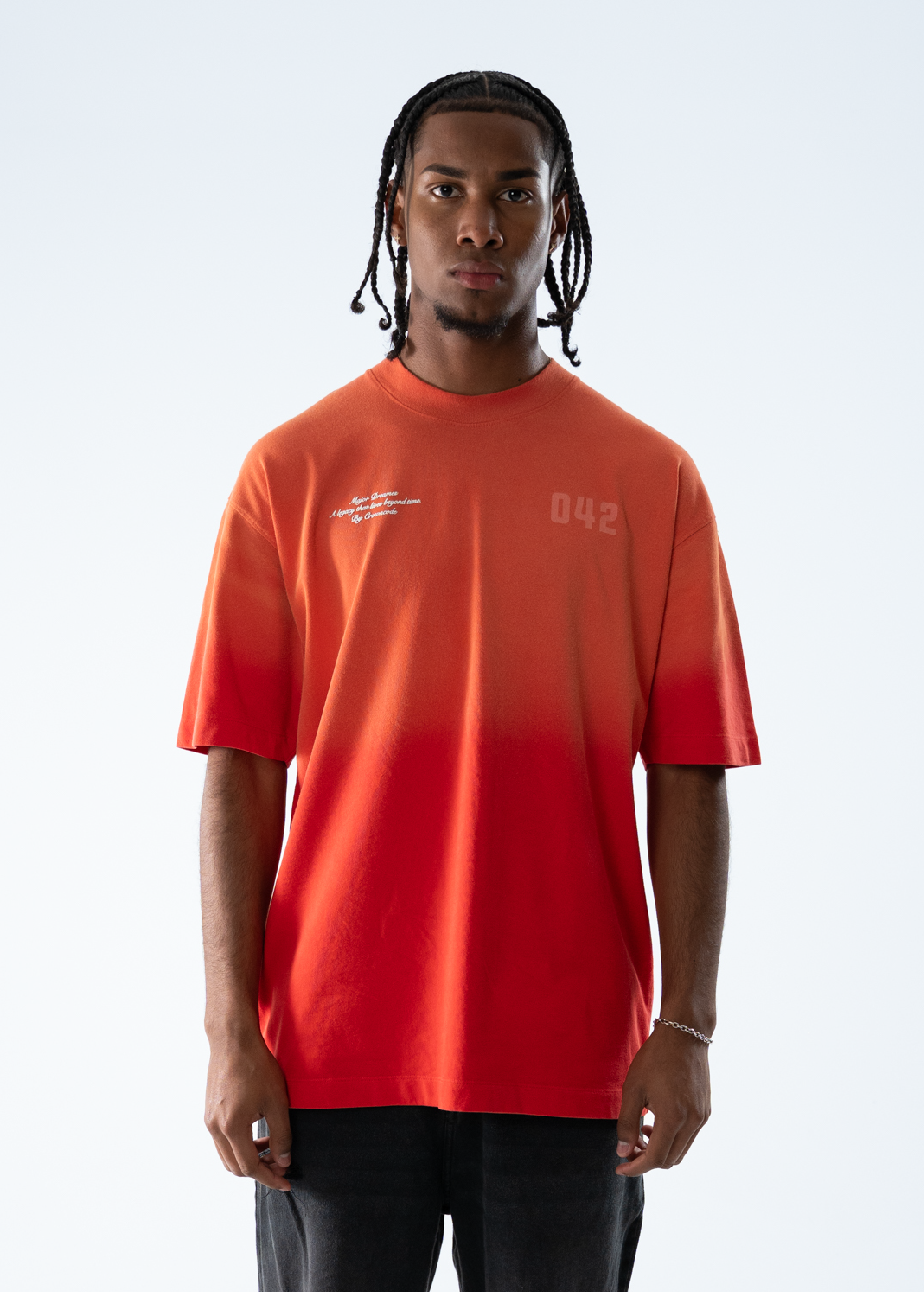 CAMISETA WORLD LEAGUE - ROJO CHERRY DEGRADE