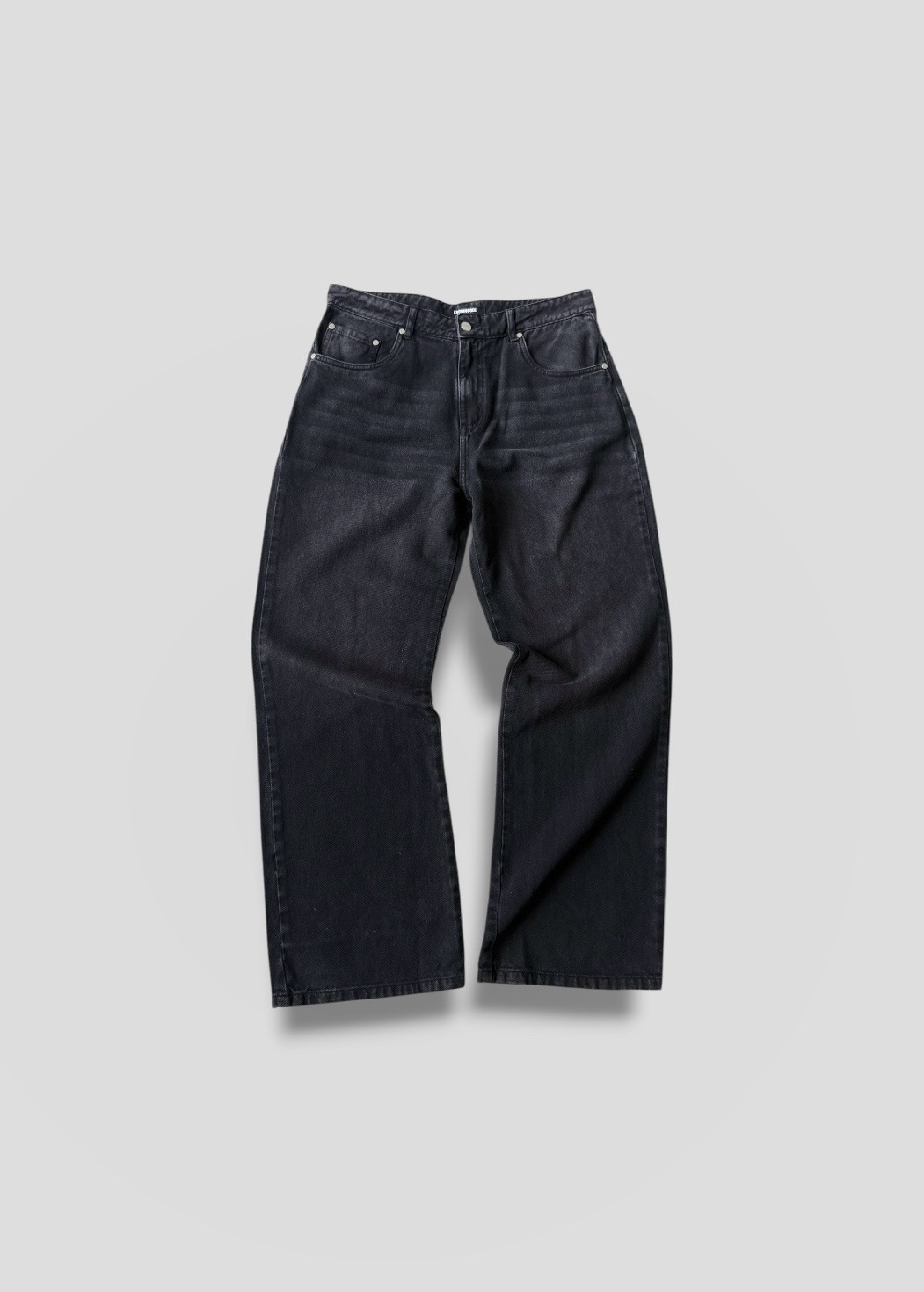 JEAN SIGNATURE - NEGRO DESGASTADO