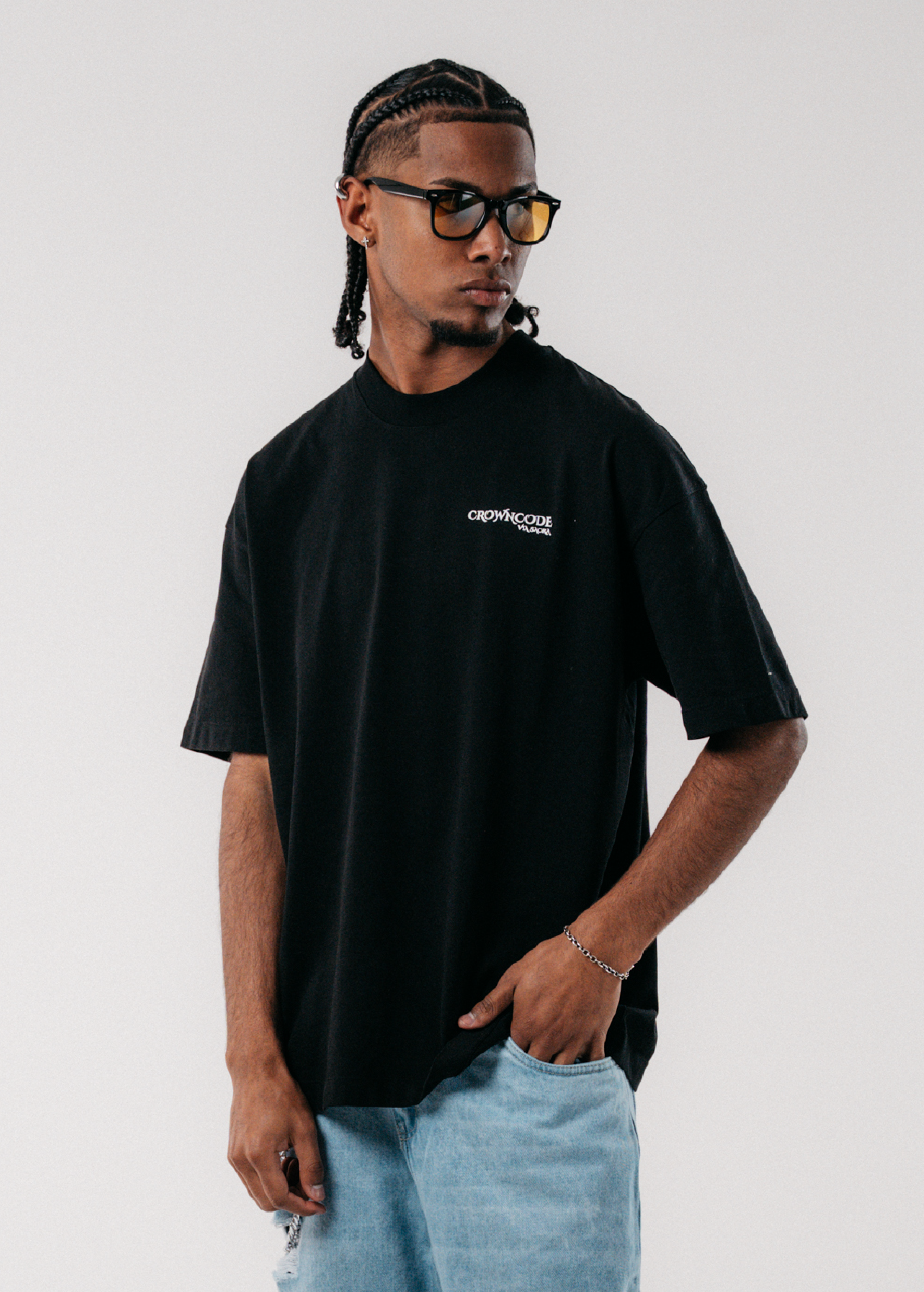 CAMISETA GOAT - NEGRA