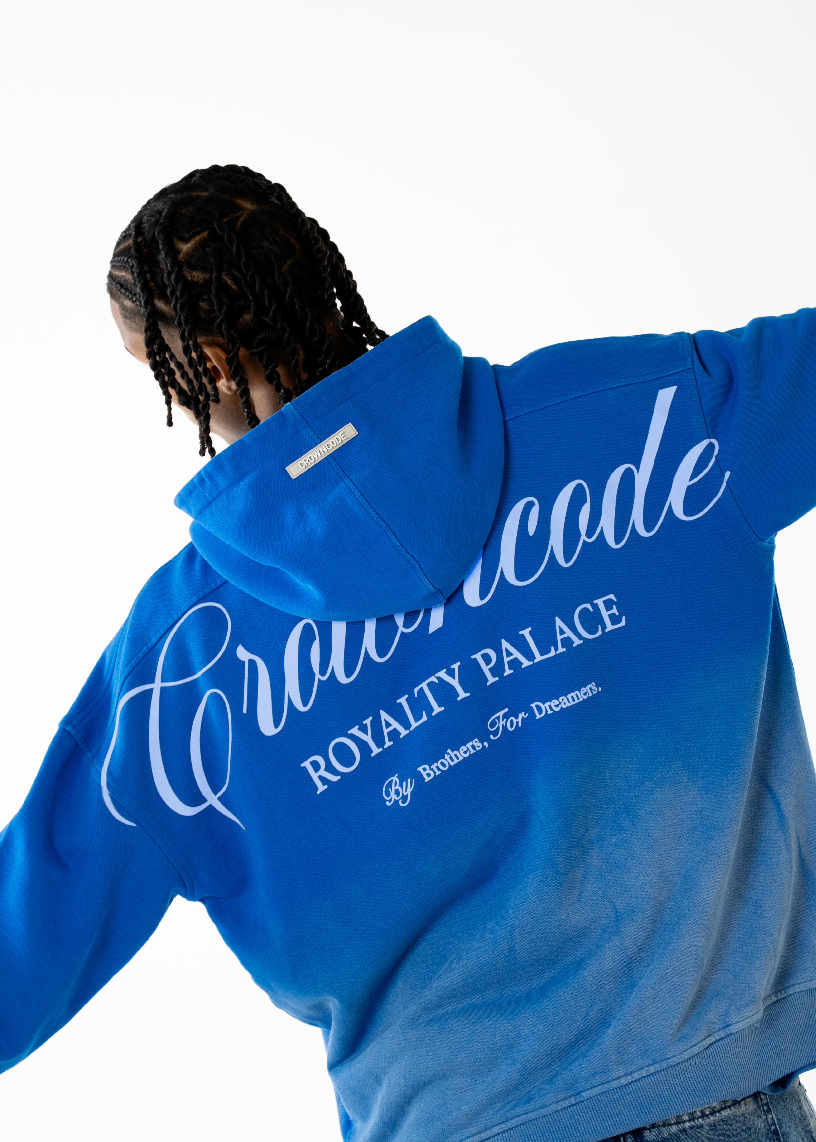 HOODIE SKYLINE - AZUL DEGRADE