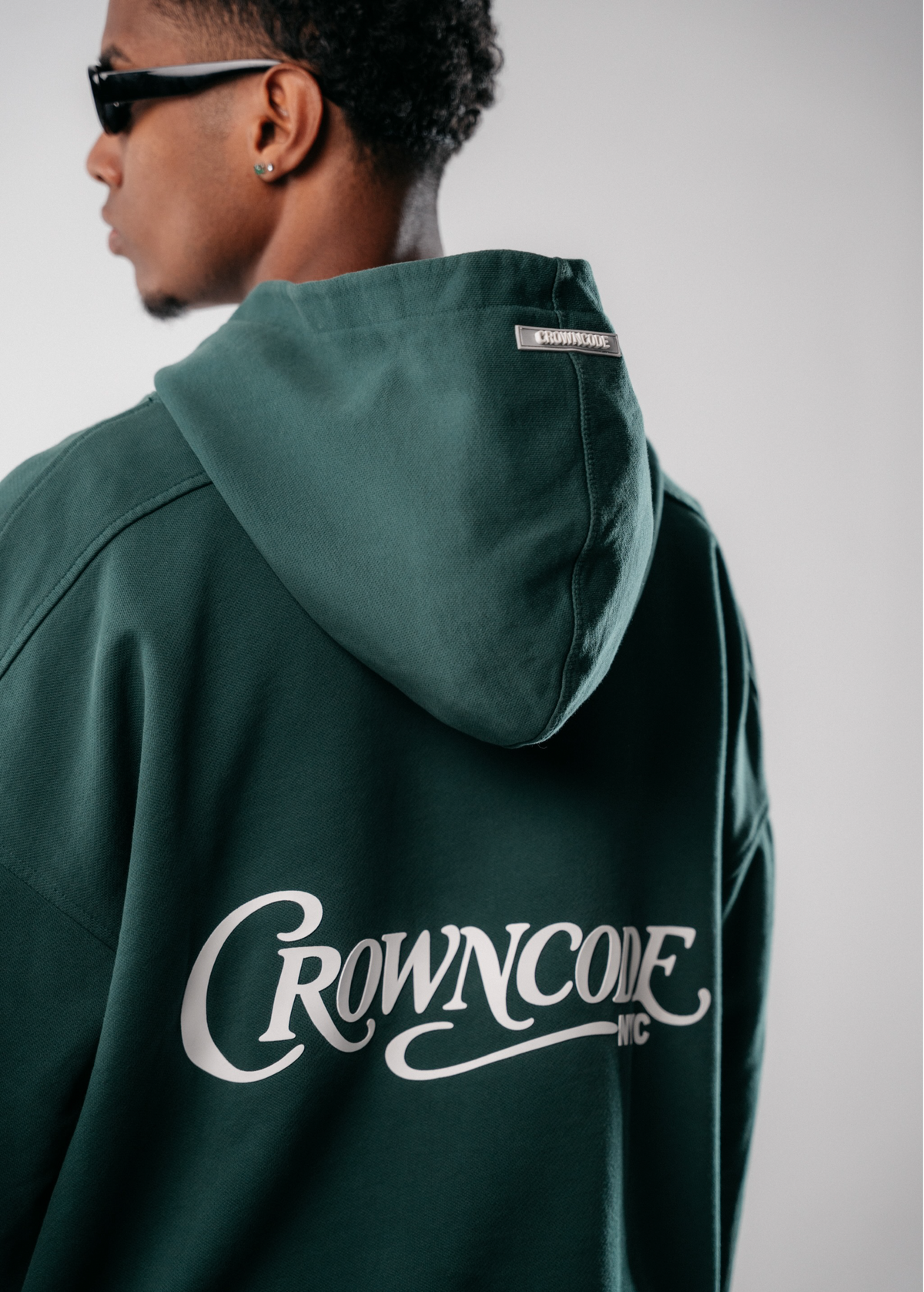 HOODIE NYC - VERDE BOSQUE