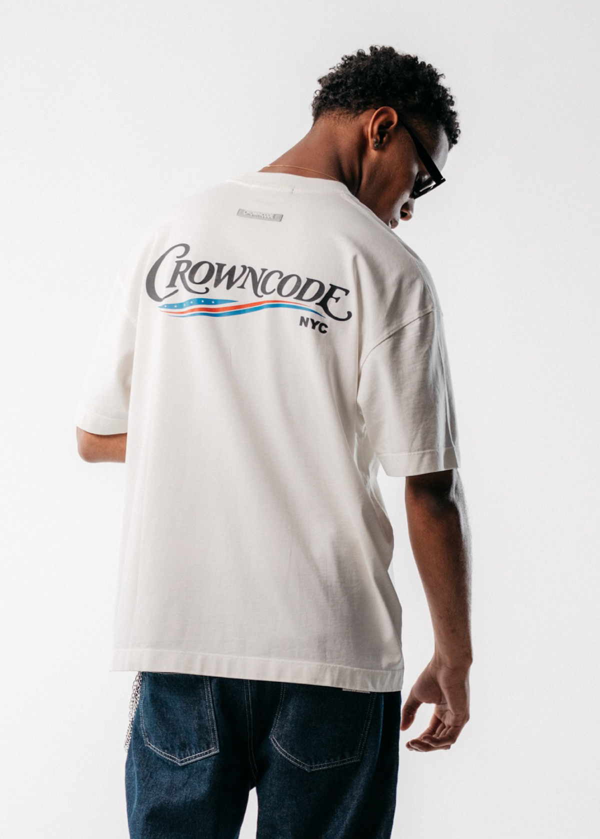 CAMISETA NYC - OFF WHITE