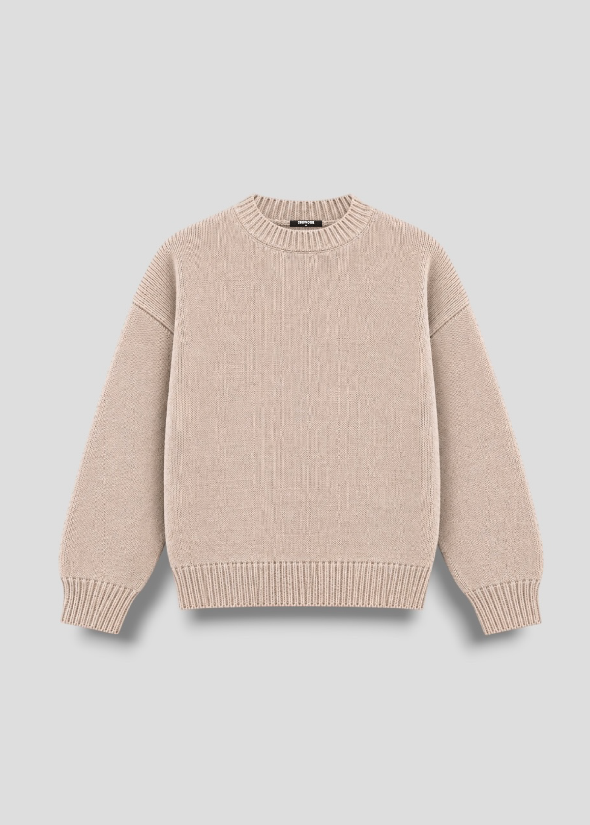 SIGNATURE KNITWEAR SWEATER - CREMA