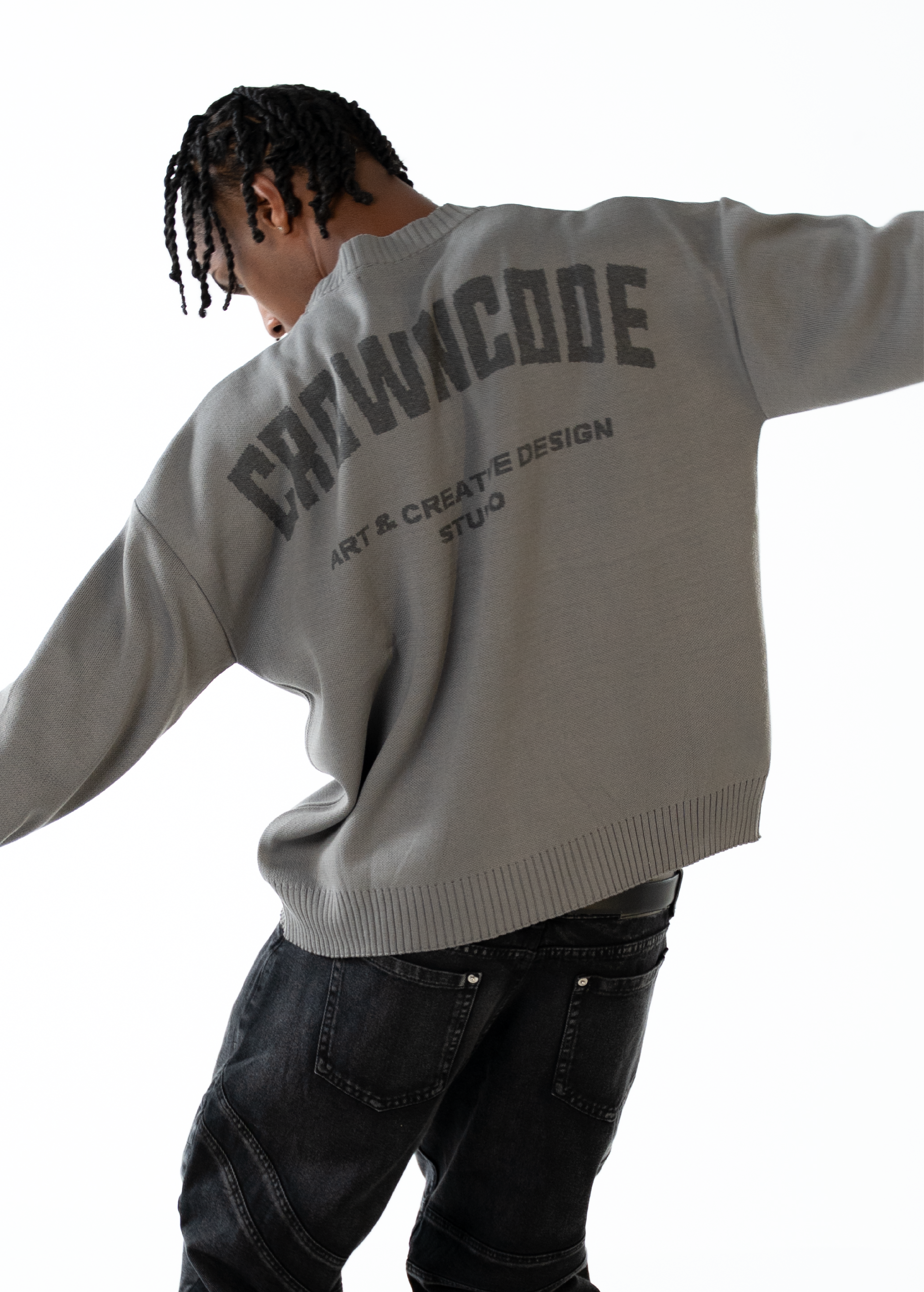 KNITWEAR SWEATER - GRIS