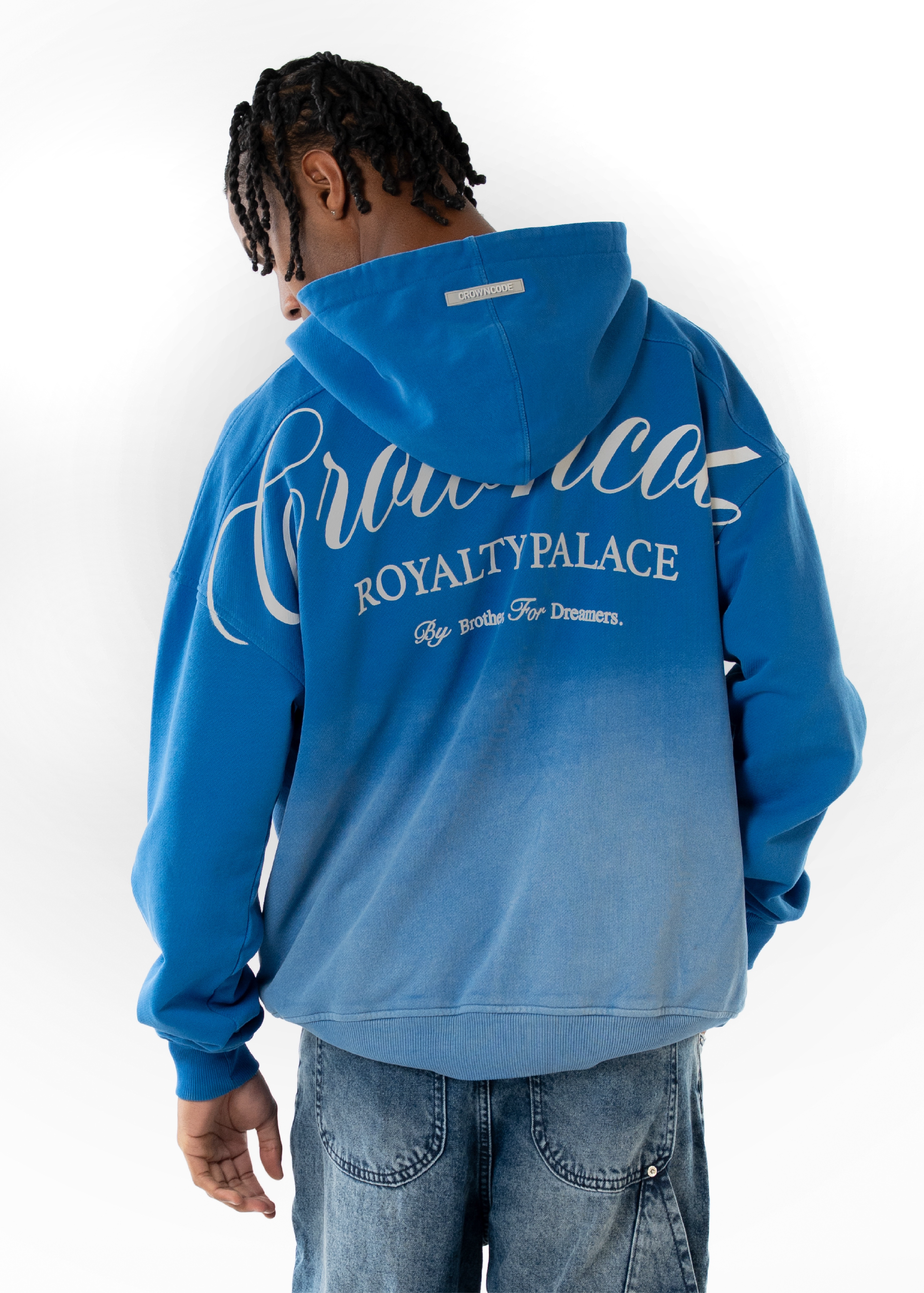 HOODIE SKYLINE - AZUL DEGRADE
