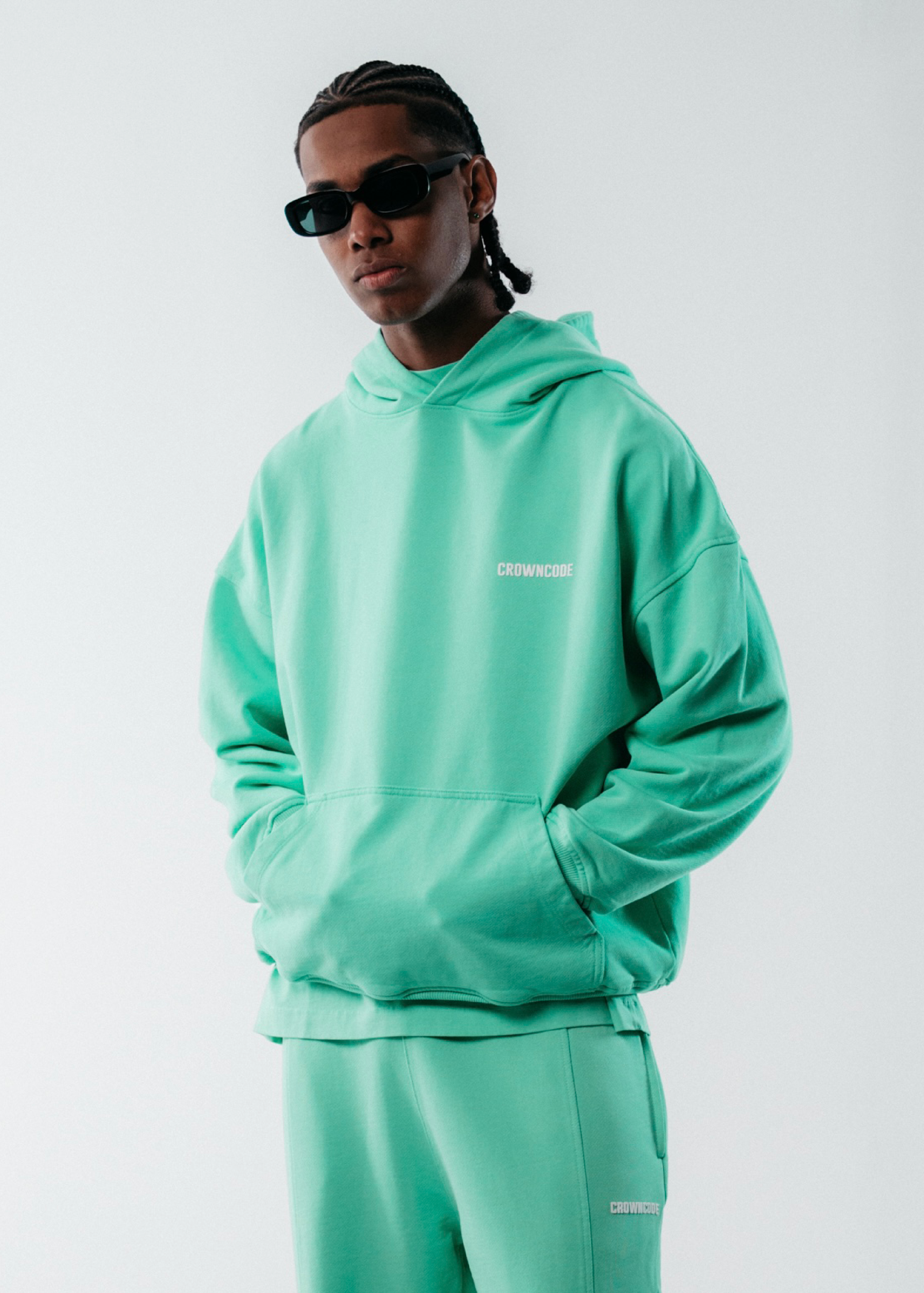 HOODIE ICON - VERDE MENTA