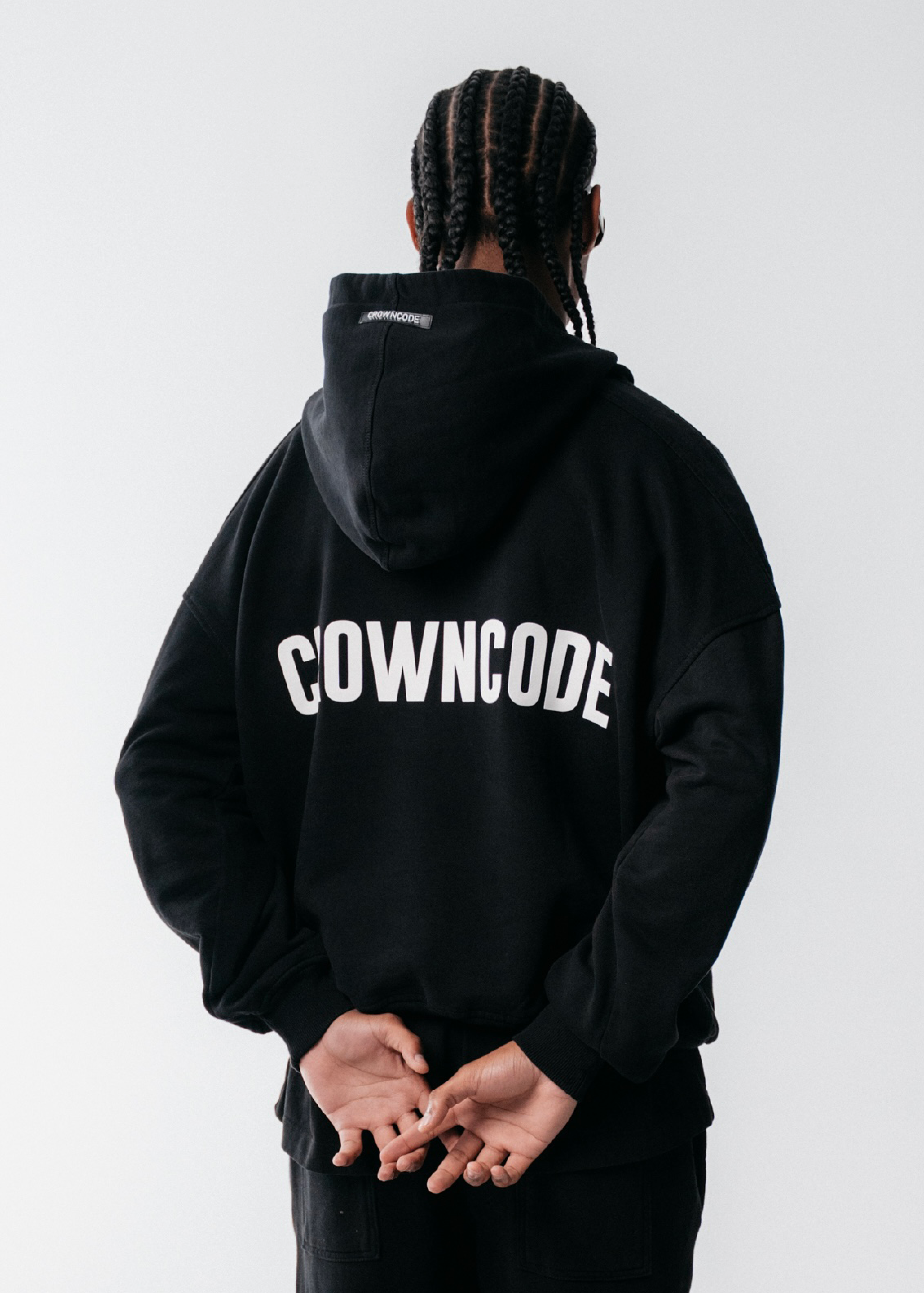 HOODIE ICON - NEGRO