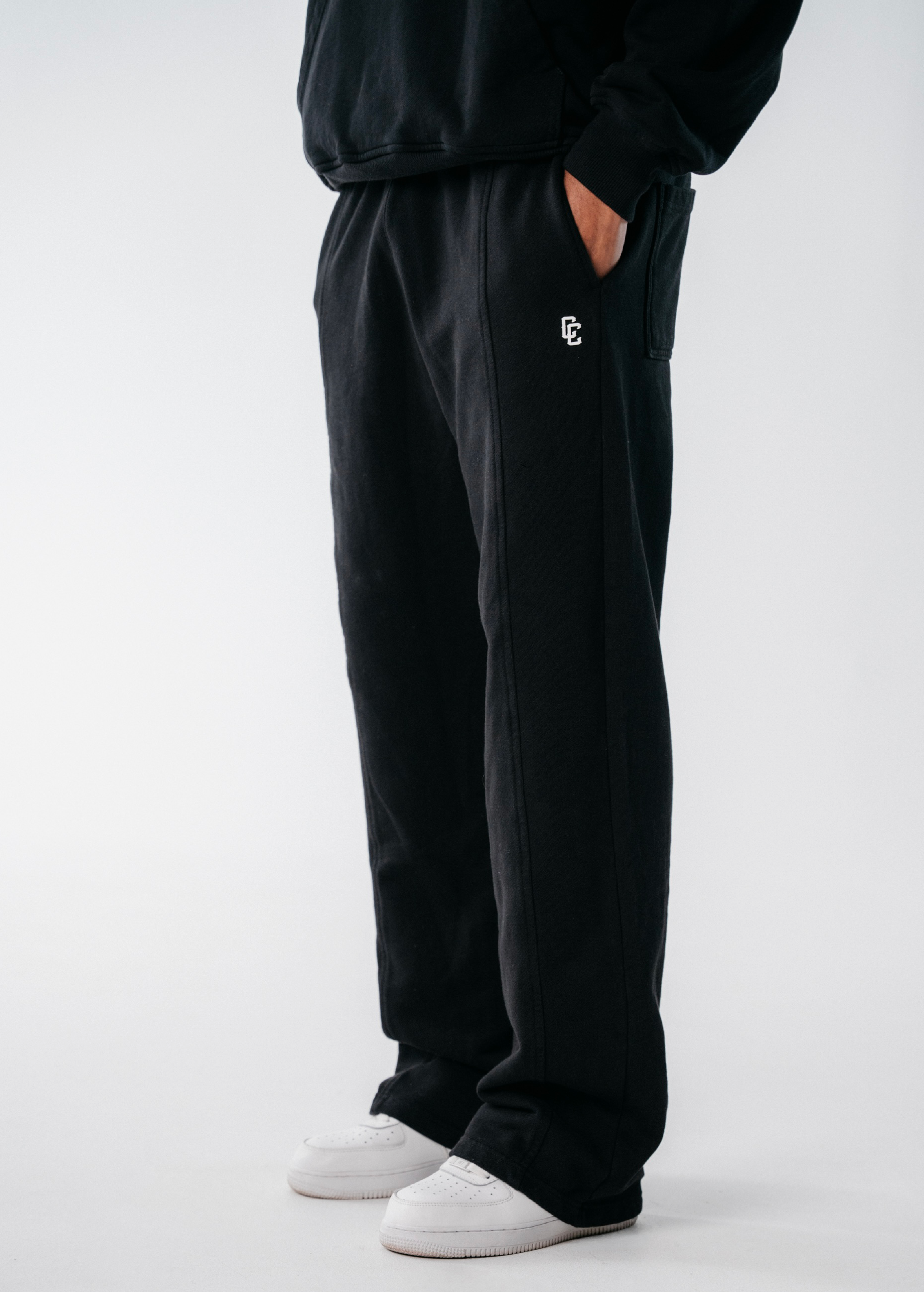 JOGGER RECTO ICON - NEGRO