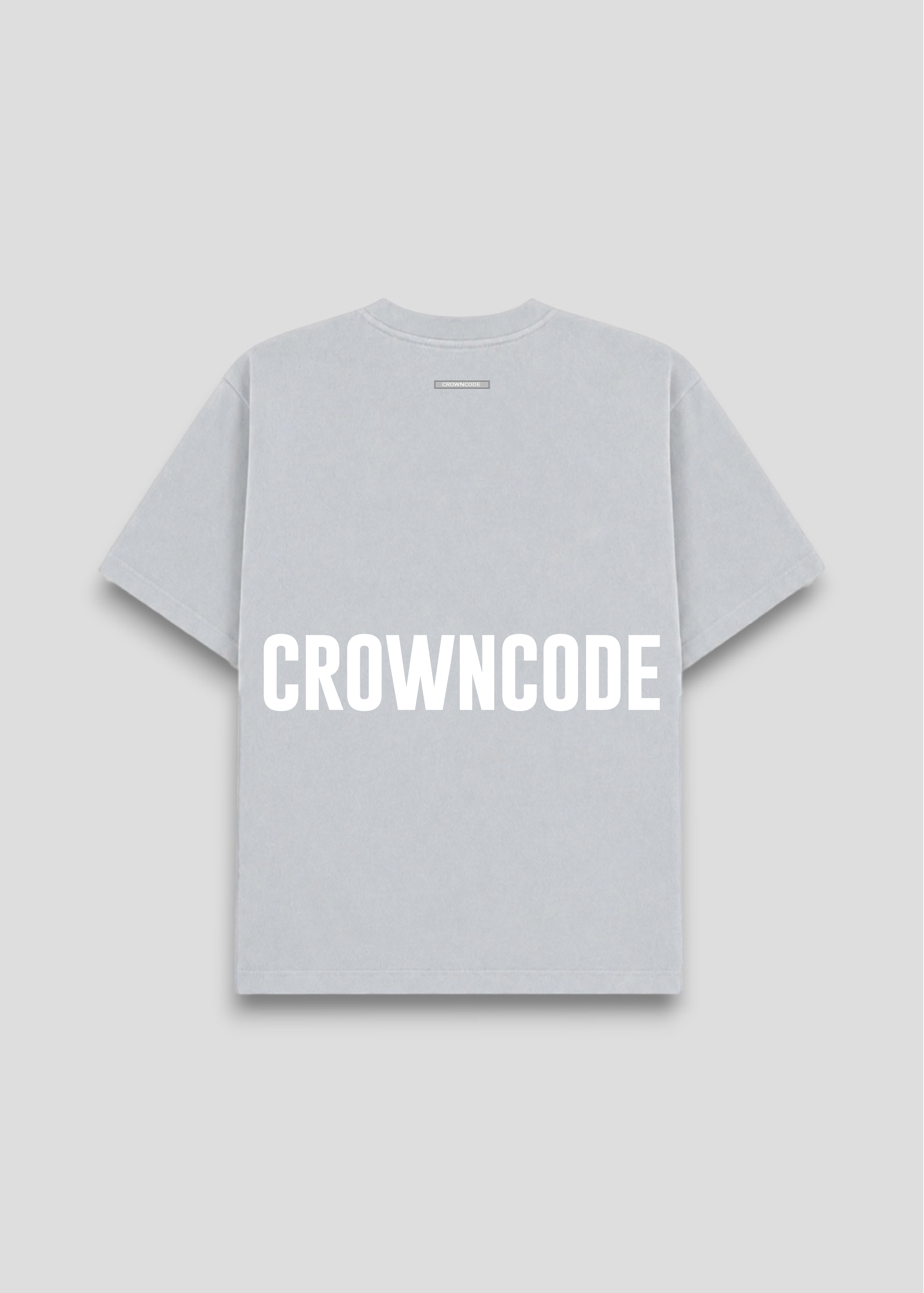 CAMISETA ICON - GRIS HIELO DESGASTADO