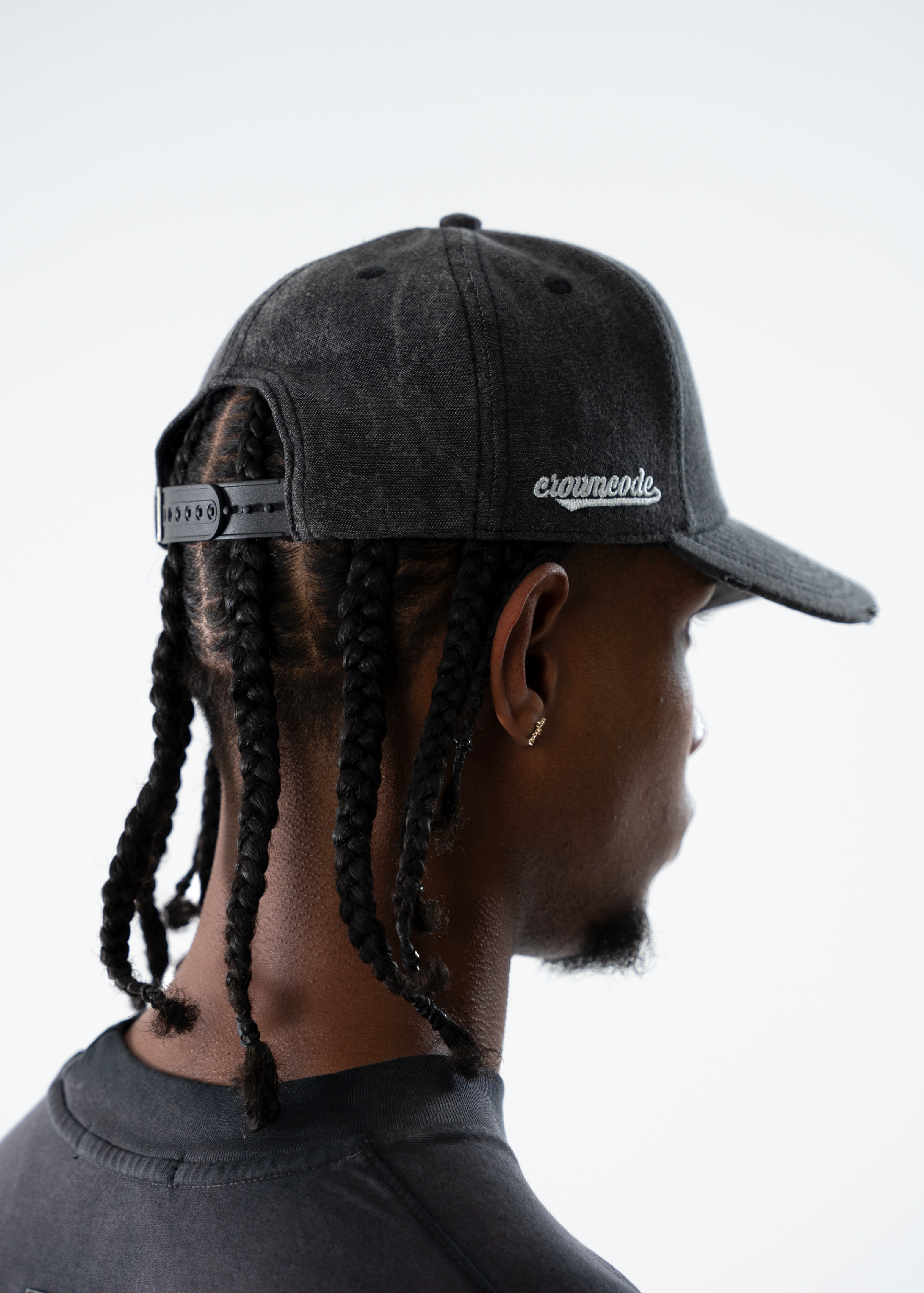 GORRA MONOGRAM LEAGUE - GRIS WASHED